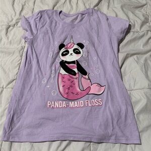 Children’s place Purple panda tee